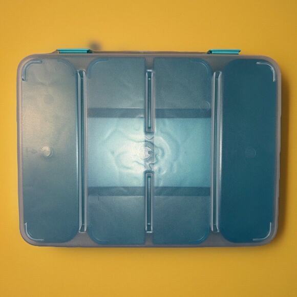 Plastic Tote Storage Box Grandma’s Snackle Box EUC Great Gift For Grandma Shares - Picture 5 of 5